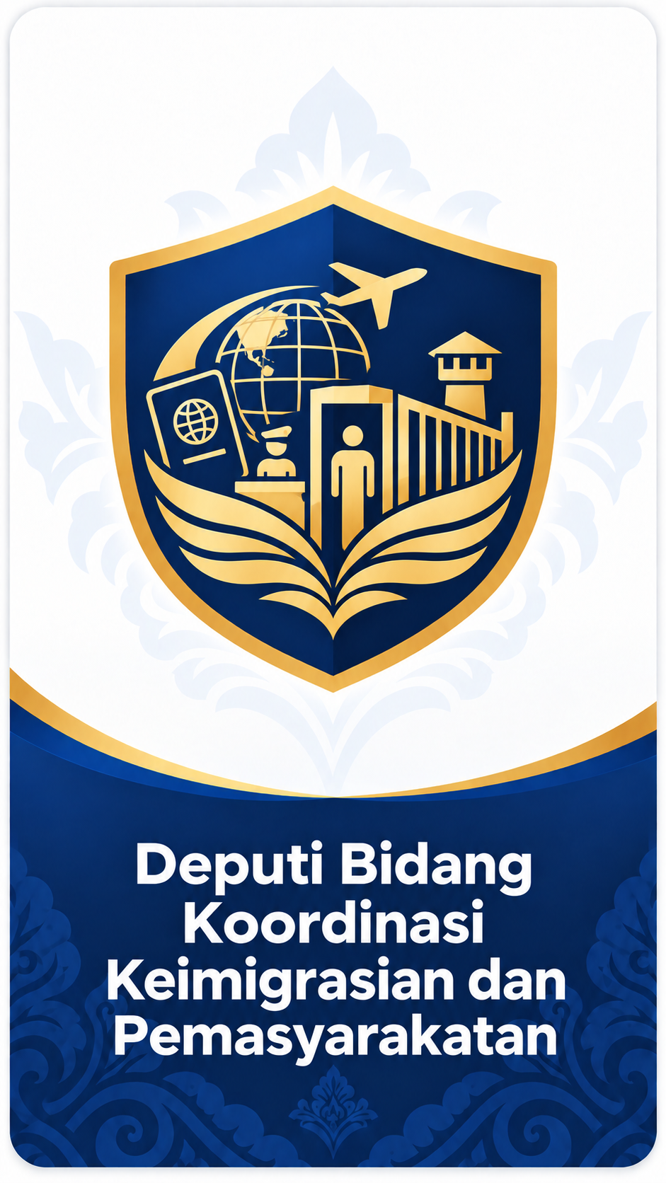 Logo Deputi Bidang Koordinasi Keimigrasian dan Pemasyarakatan